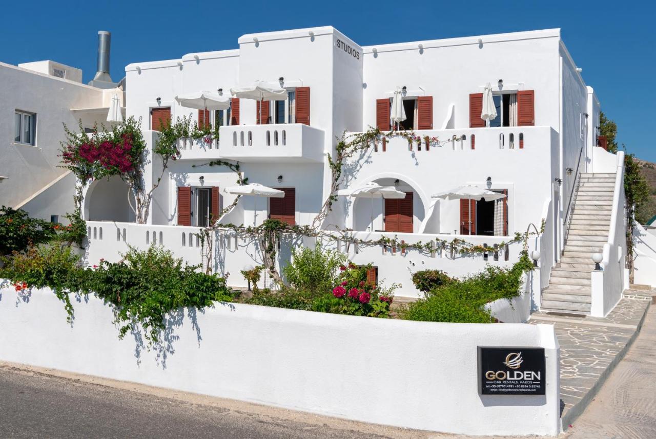 Irene Studios - Beachfront Páros Eksteriør bilde